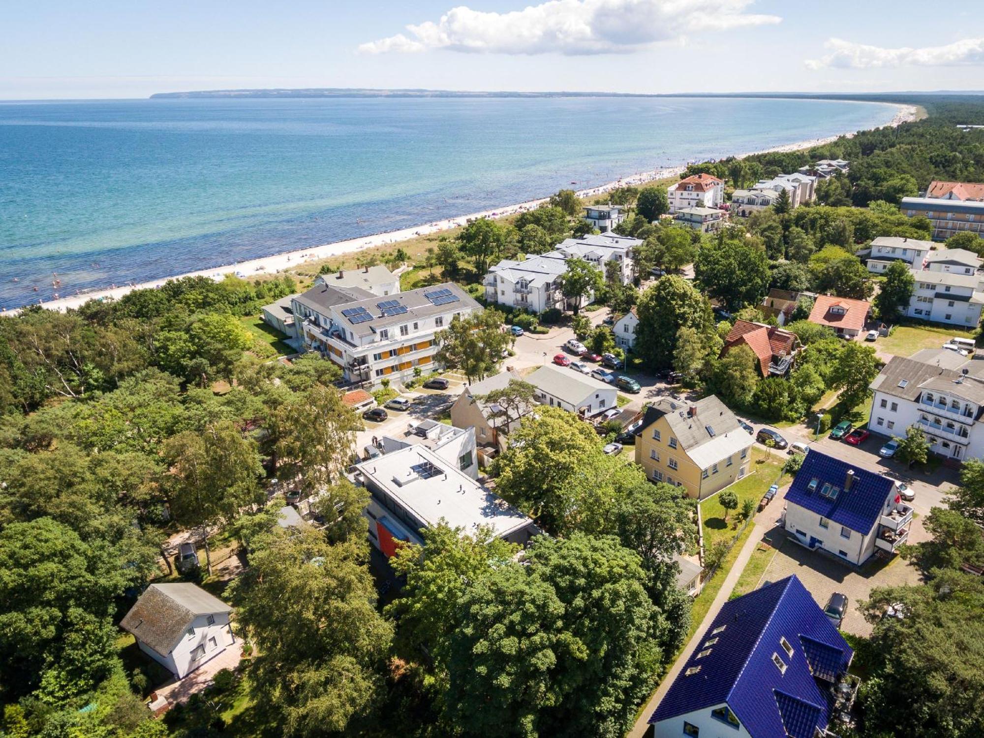 Residenz Mare Baltikum Fewo 3 - Strandnah, Terrasse, Sauna Juliusruh Exterior foto